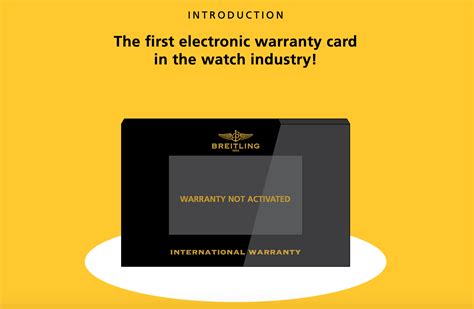 printed date on breitling warranty card|breitling warranty review.